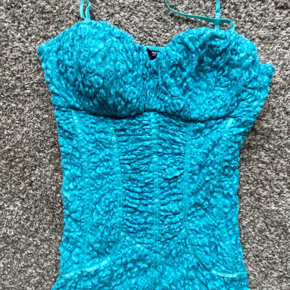 Turquoise Fitted Tank